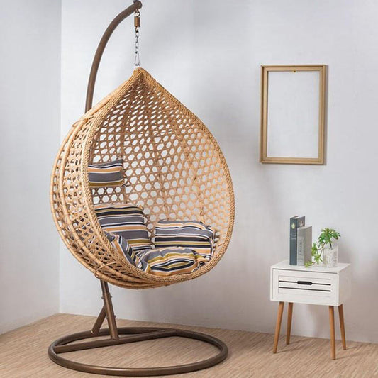 Folding Egg Chair – Garden Hammock Patio Outdoor Hanging Egg Chair