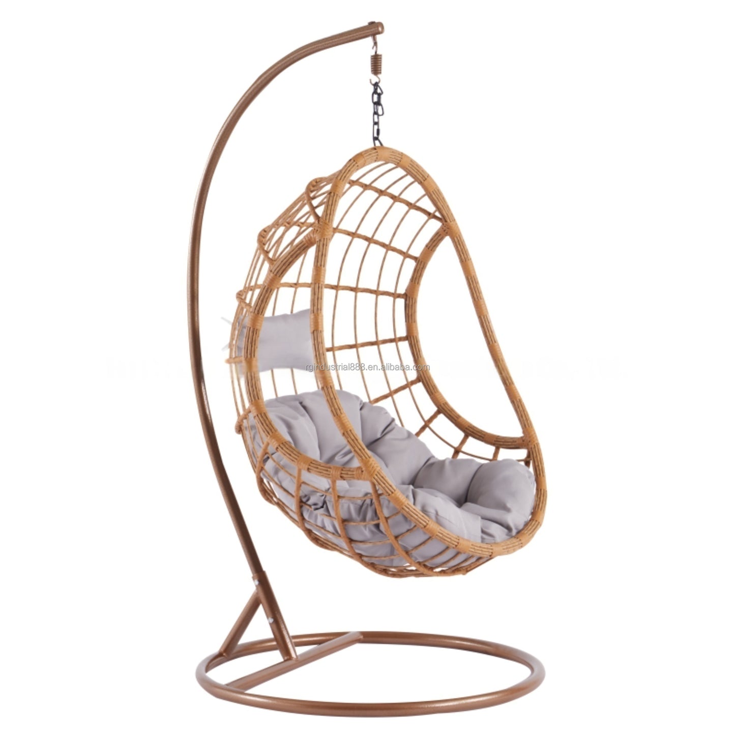 Modern Egg Chair – Navy Hanging Egg Chair for Outdoor