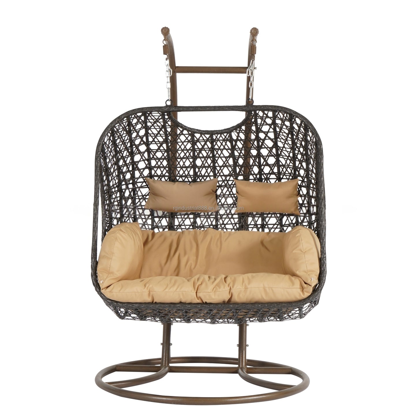 Double Egg Outdoor Swing Chair – Relax Together in Style