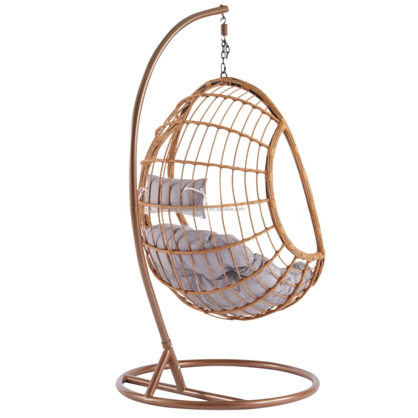 Modern Egg Chair – Navy Hanging Egg Chair for Outdoor